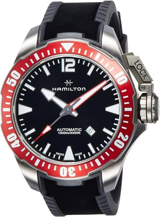 Amazon.com: Hamilton Khaki Navy Automatic Men's Watch, 46mm